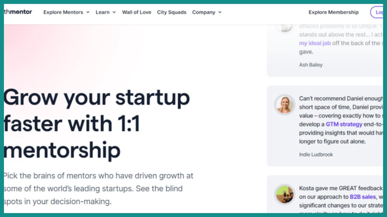 Growth Mentor